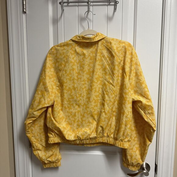 NWOT Nike Jacket Womens S Sportswear Daisy Floral Pattern Full Zip Cropped Woven - Picture 5 of 8